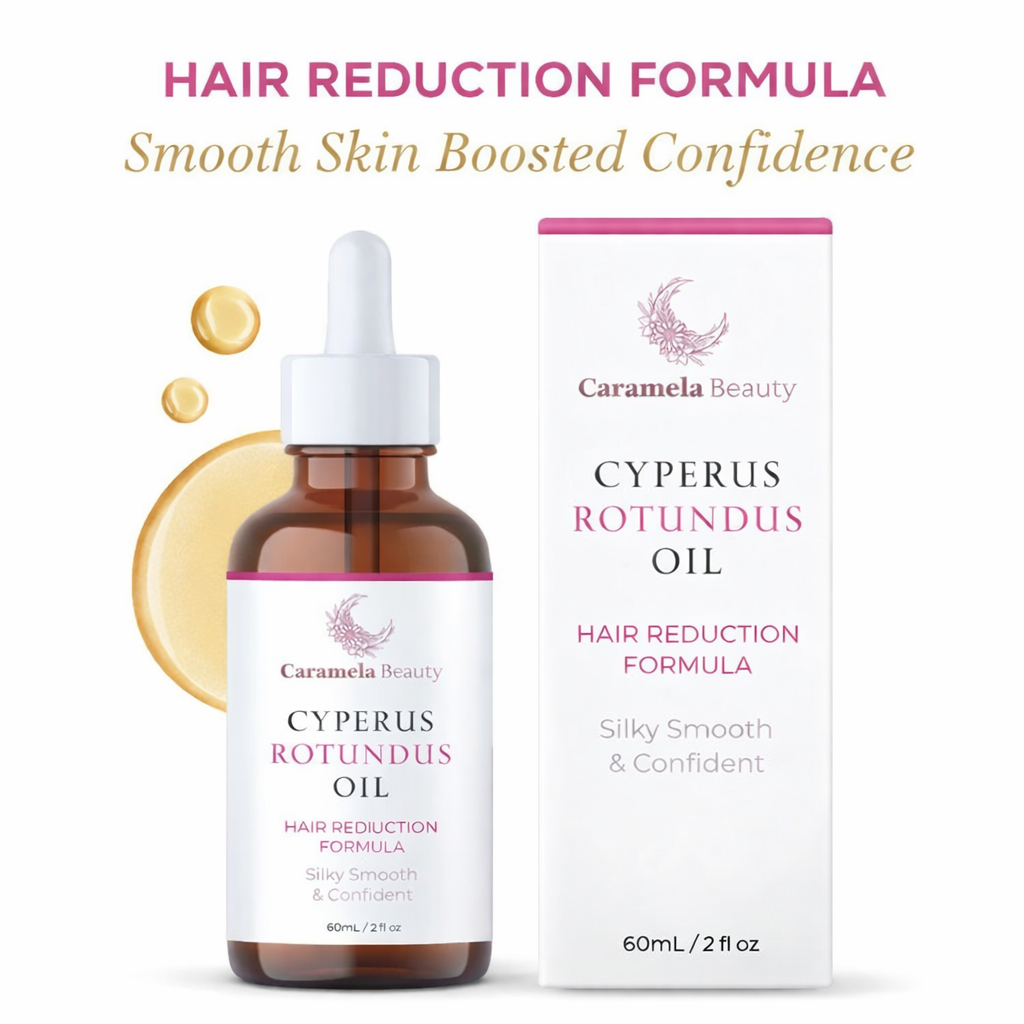 Cyperus Rotundus Oil for Natural Hair Reduction - 60Ml/2Oz