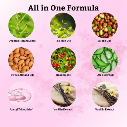 Cyperus Rotundus Oil for Natural Hair Reduction - 60Ml/2Oz